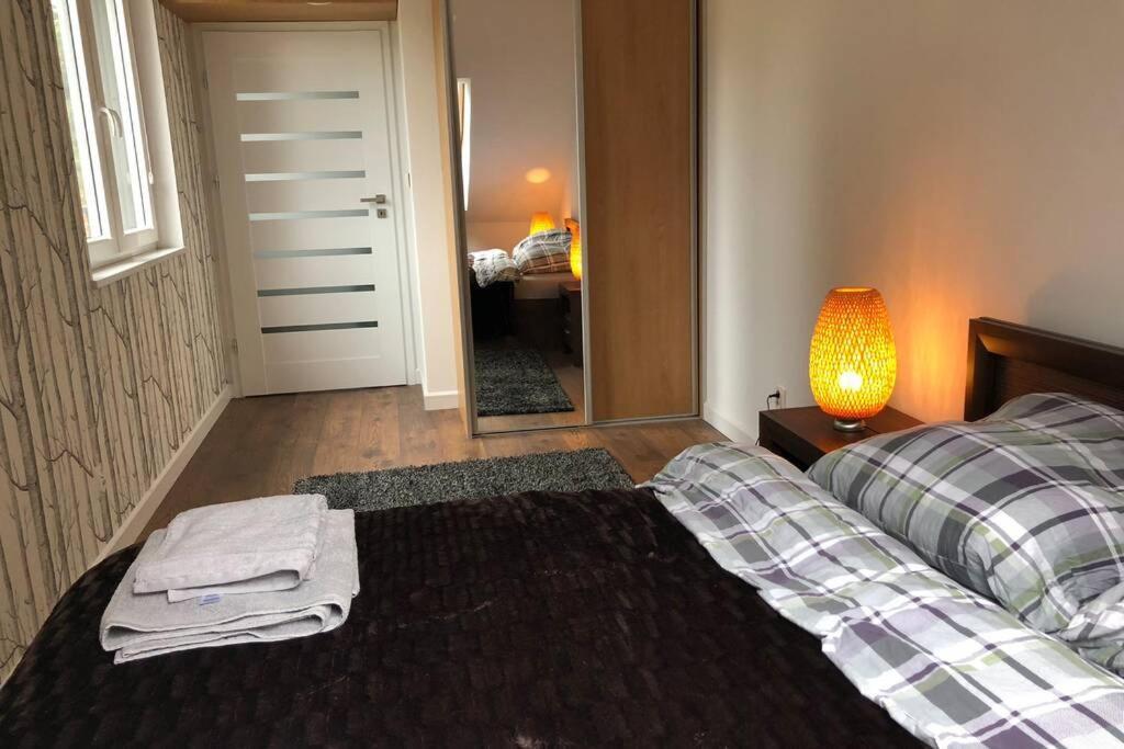 Dwupoziomowy Apartament Nad Jeziorem W Lesie Leilighet Augustów Eksteriør bilde